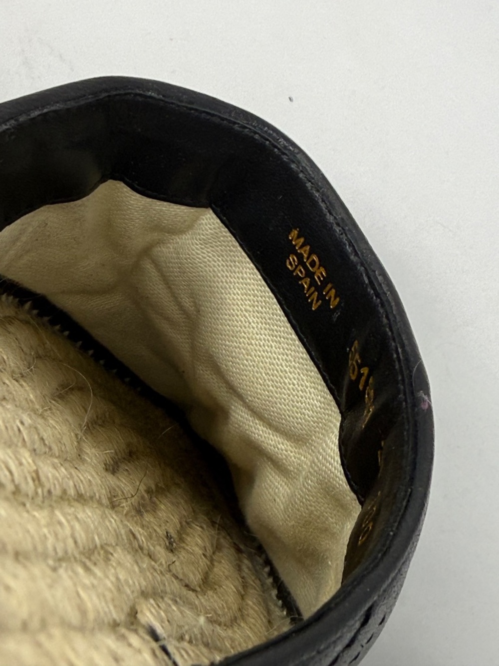 WOMEN GUCCI ESPADRILLES SIZE 37 - Picture 6 of 7